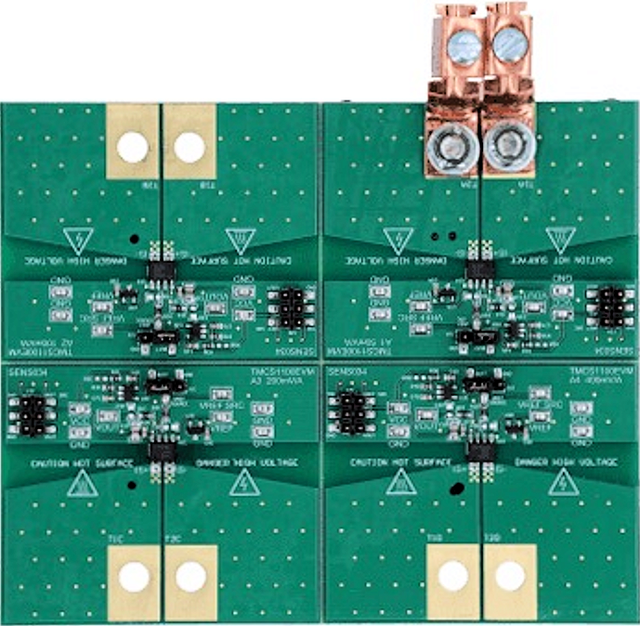 MCS1100隔離式霍爾效應(yīng)電流檢測評估模塊