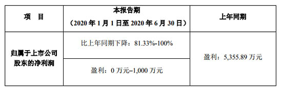 北京雪迪龍科技2020上半年業(yè)績(jī)