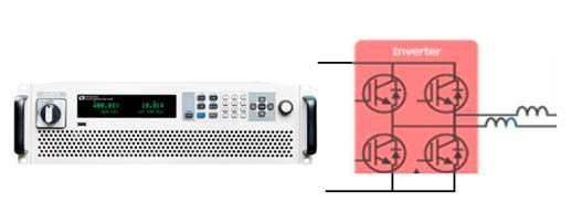 使用IT6000C作為inverter的DC輸入源