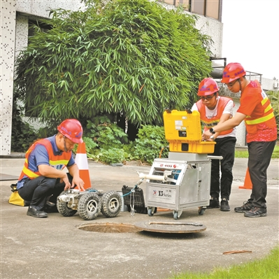 佛山水業(yè)上線水表抄表機器人