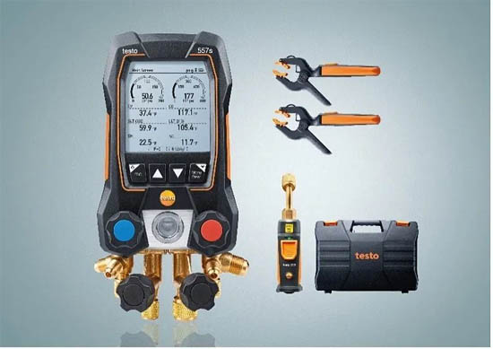 testo 557s 智能型專(zhuān)業(yè)版數(shù)顯式冷媒表